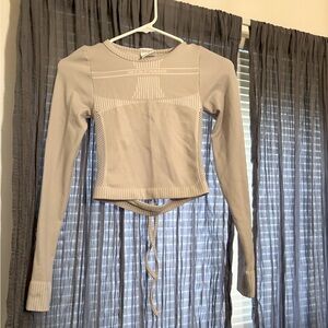 Urban Outfitters Gray Ling sleeve